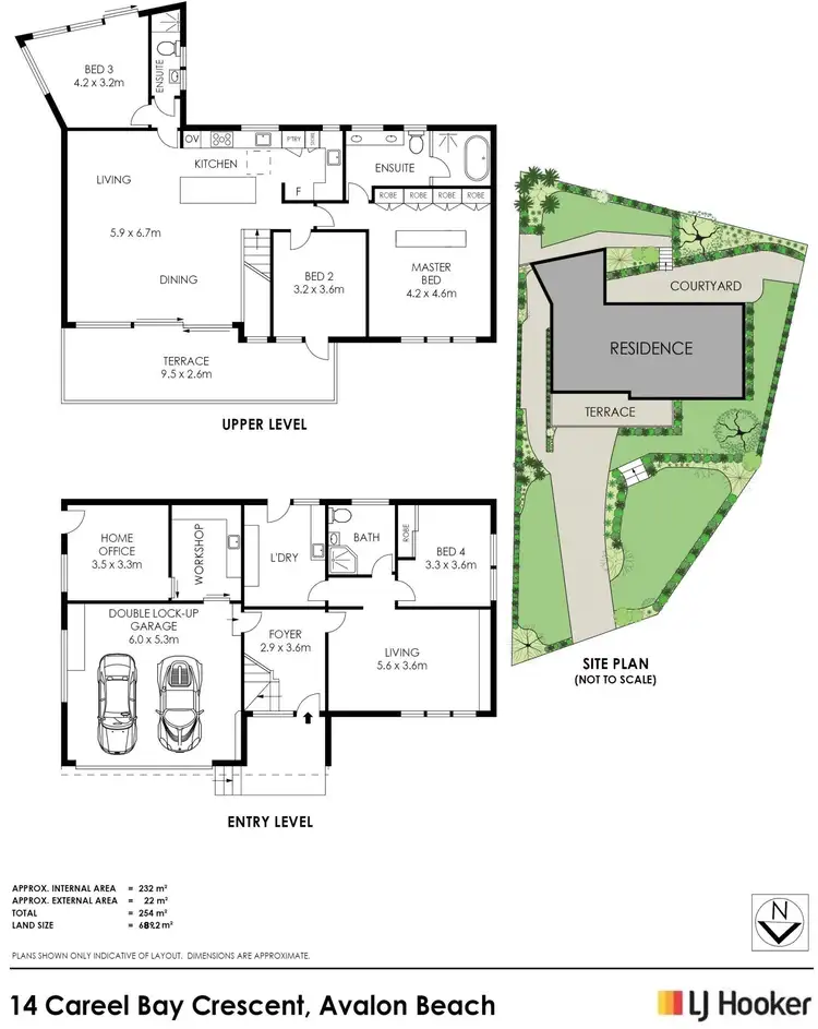 Floorplan of Homely house listing, 14 Careel Bay Crescent, Avalon Beach NSW 2107