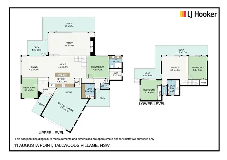 Floorplan of Homely house listing, 12 Augusta Point, Tallwoods Village NSW 2430