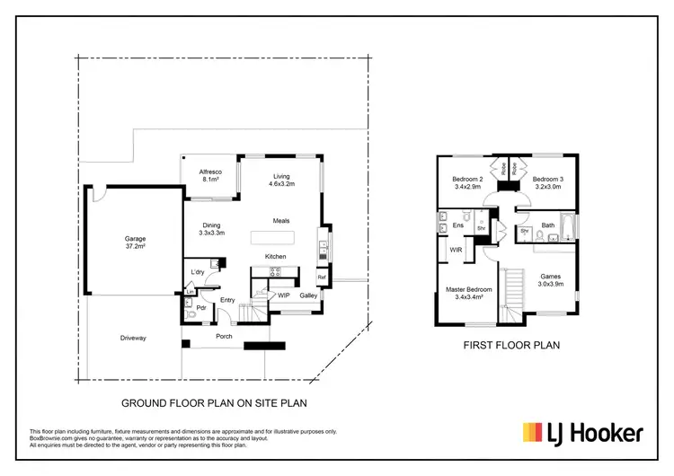 Floorplan of Homely house listing, 27 Creston Street, Point Cook VIC 3030
