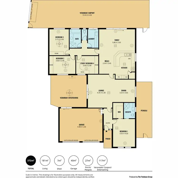 Floorplan of Homely house listing, 2 Dynasty Court, Greenwith SA 5125