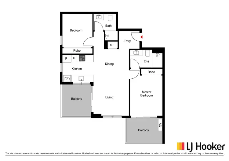 Floorplan of Homely apartment listing, 52/14 Hoolihan Street, Denman Prospect ACT 2611