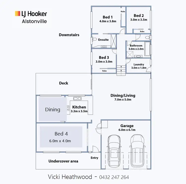 Floorplan of Homely house listing, 12 Northcott Drive, Goonellabah NSW 2480