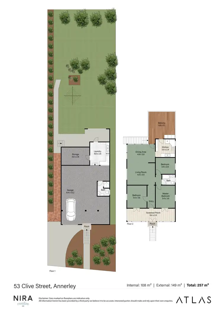 Floorplan of Homely house listing, 53 Clive Street, Annerley QLD 4103