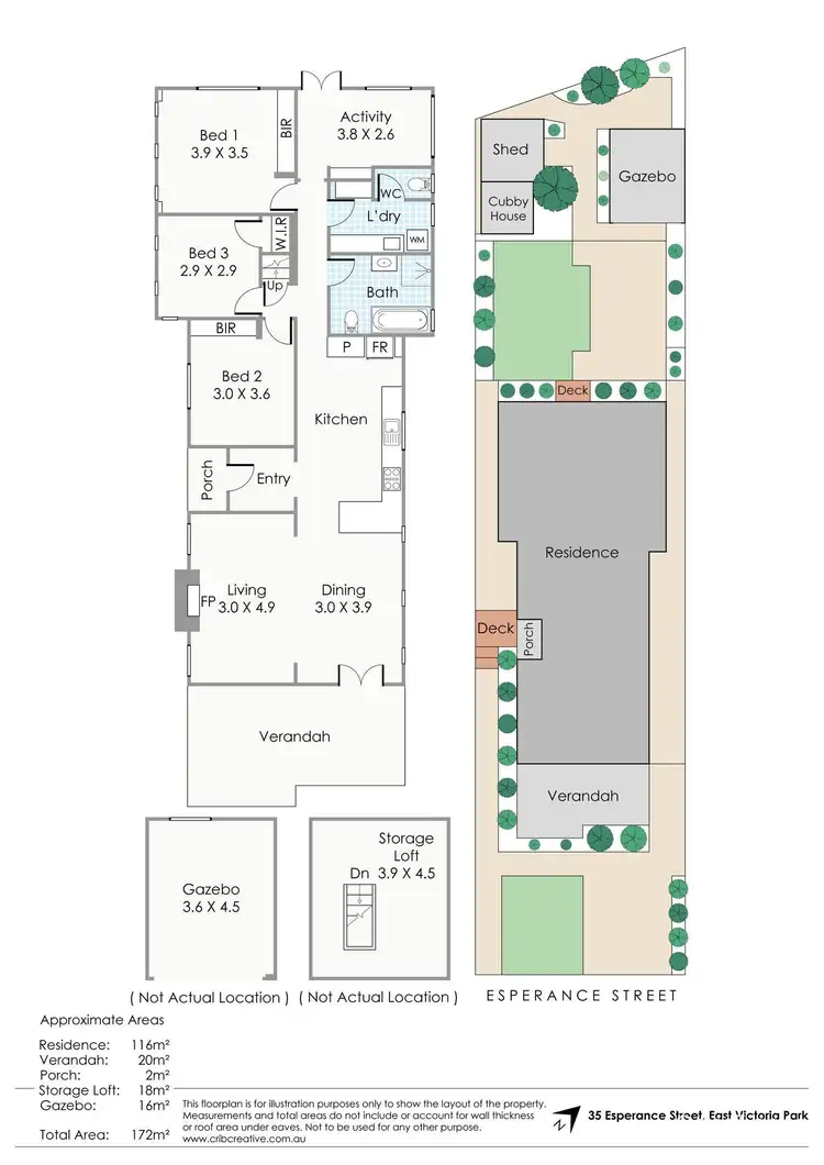 Floorplan of Homely house listing, 35 Esperance Street, East Victoria Park WA 6101