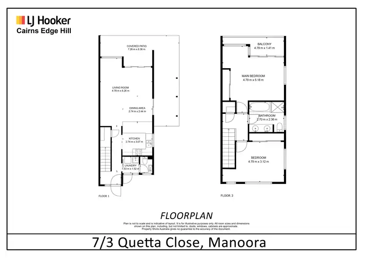Floorplan of Homely unit listing, 7/3 Quetta Close, Manoora QLD 4870