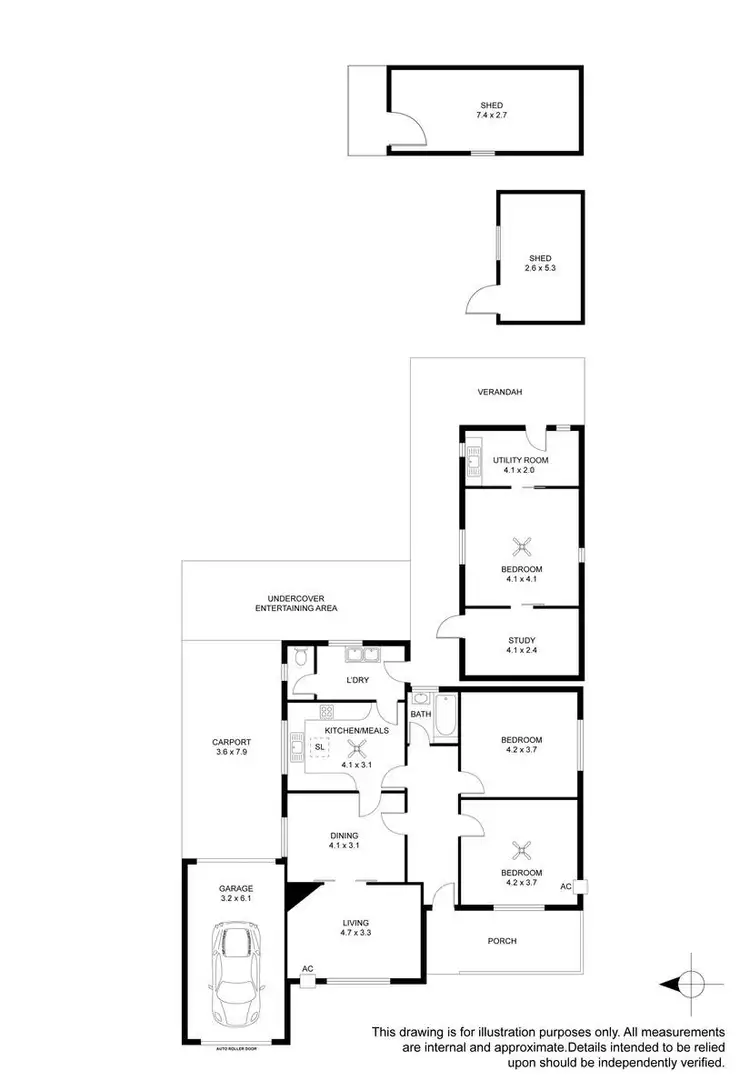 Floorplan of Homely house listing, 5 Adelaide Street, Athol Park SA 5012