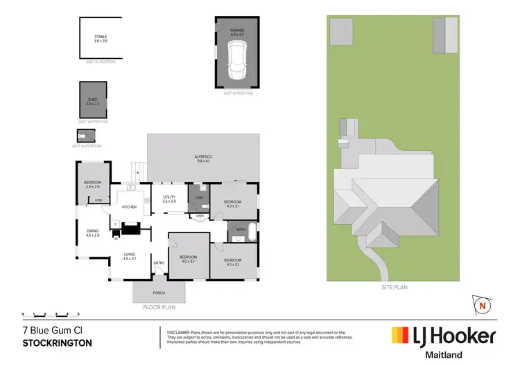 Floorplan of Homely house listing, 7 Blue Gum Close, Stockrington NSW 2322
