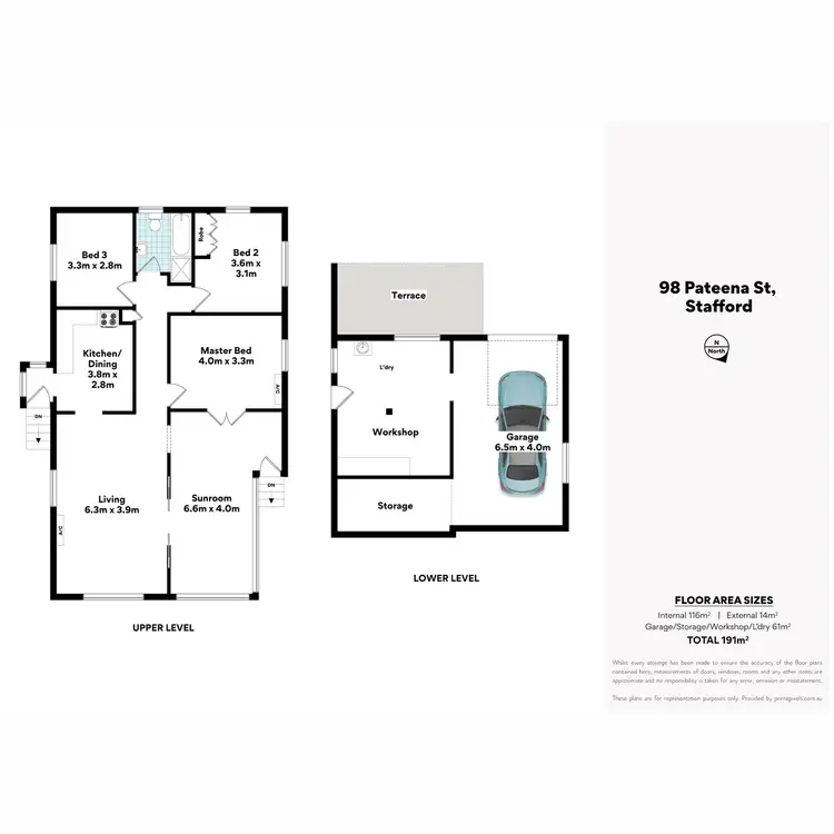 Floorplan of Homely house listing, 98 Pateena Street, Stafford QLD 4053