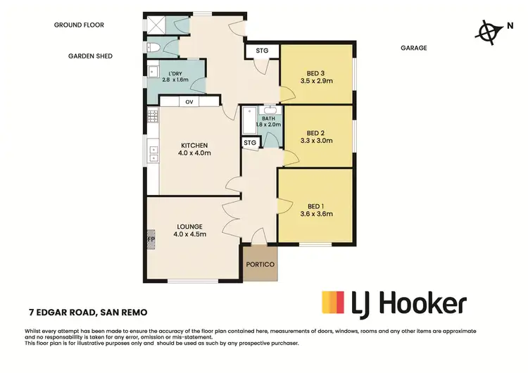 Floorplan of Homely house listing, 7 Edgar Road, San Remo VIC 3925
