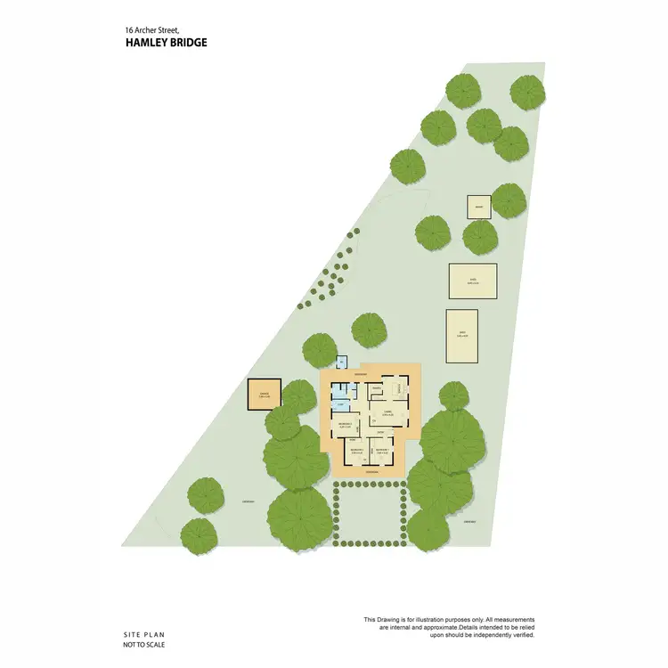 Floorplan of Homely house listing, 16 Archer Street, Hamley Bridge SA 5401