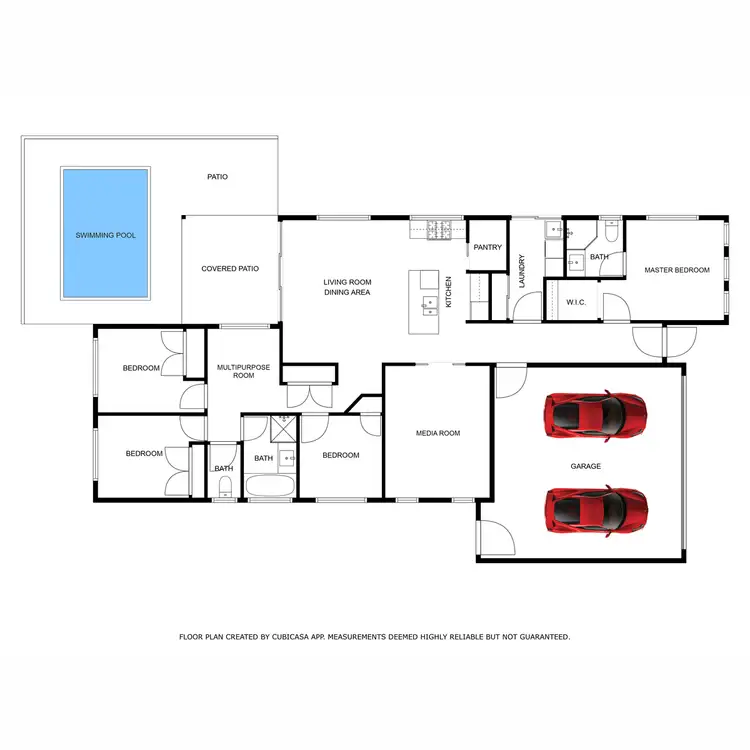 Floorplan of Homely house listing, 5 Cootharaba Crescent, Warner QLD 4500