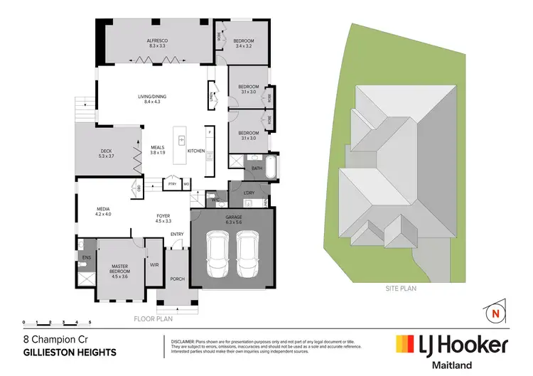 Floorplan of Homely house listing, 8 Champion Crescent, Gillieston Heights NSW 2321