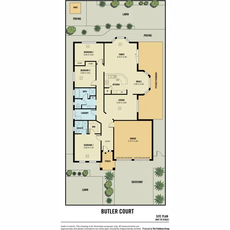 Floorplan of Homely house listing, 2 Butler Court, Blakeview SA 5114