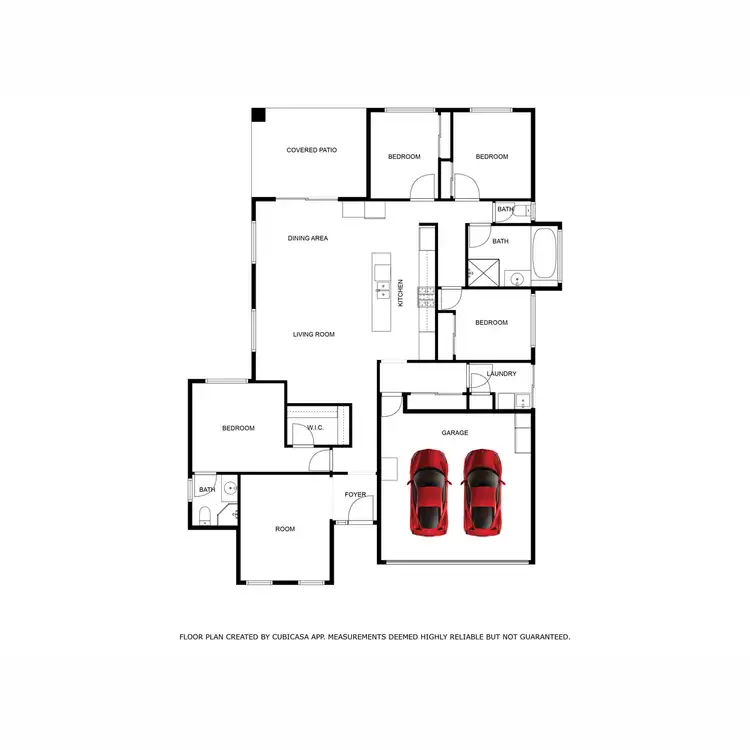Floorplan of Homely house listing, 3 Freney Court, Caboolture QLD 4510