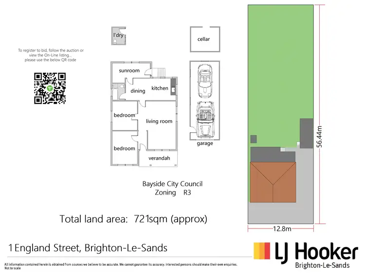 Floorplan of Homely house listing, 1 England Street, Brighton-Le-Sands NSW 2216