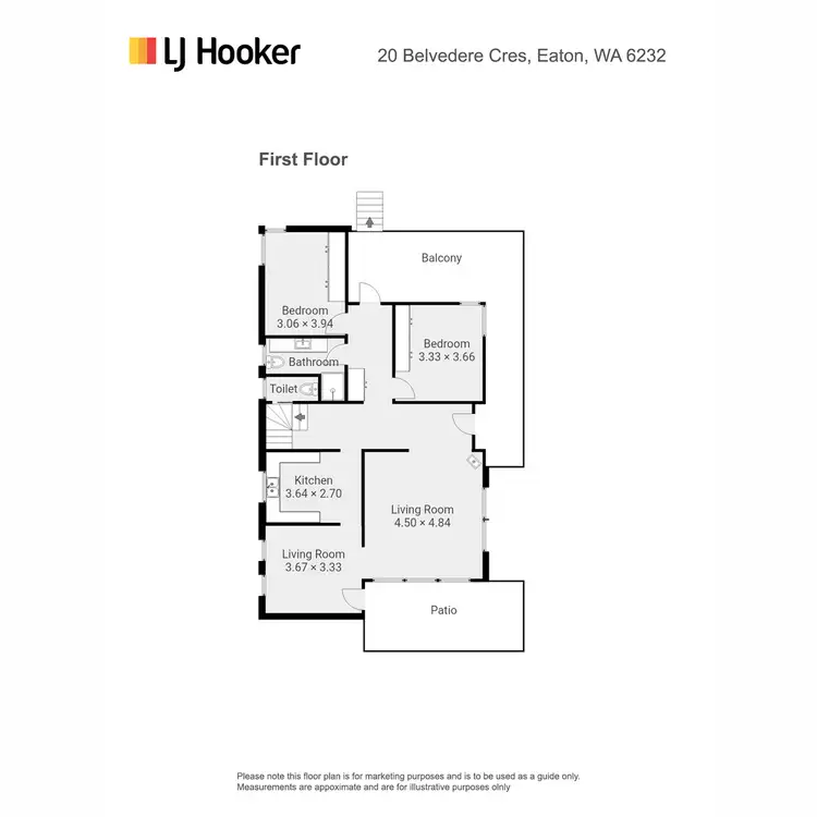 Floorplan of Homely house listing, 20 Belvedere Crescent, Eaton WA 6232