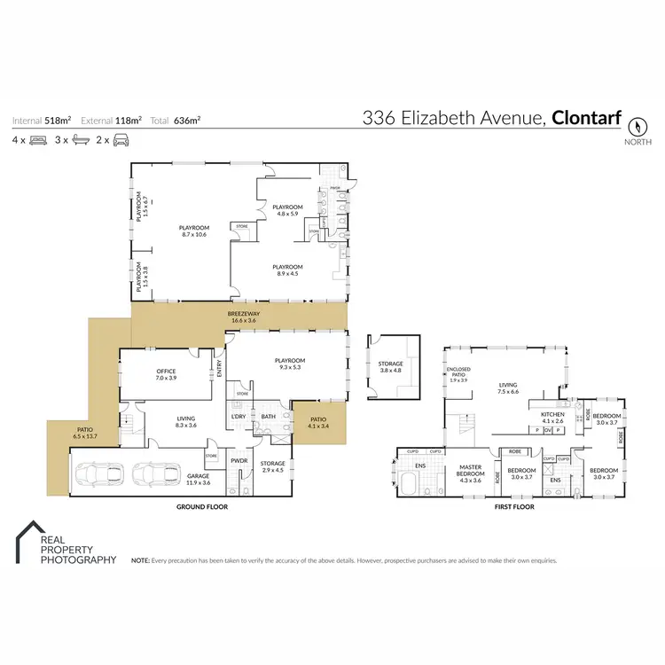 Floorplan of Homely house listing, 336 Elizabeth Avenue, Clontarf QLD 4019