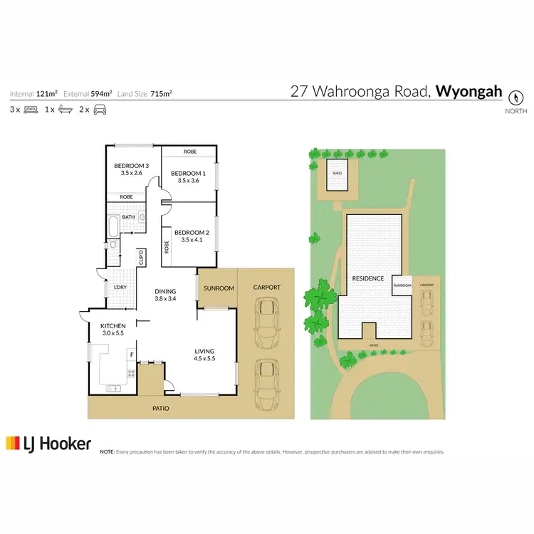Floorplan of Homely house listing, 27 Wahroonga Road, Wyongah NSW 2259
