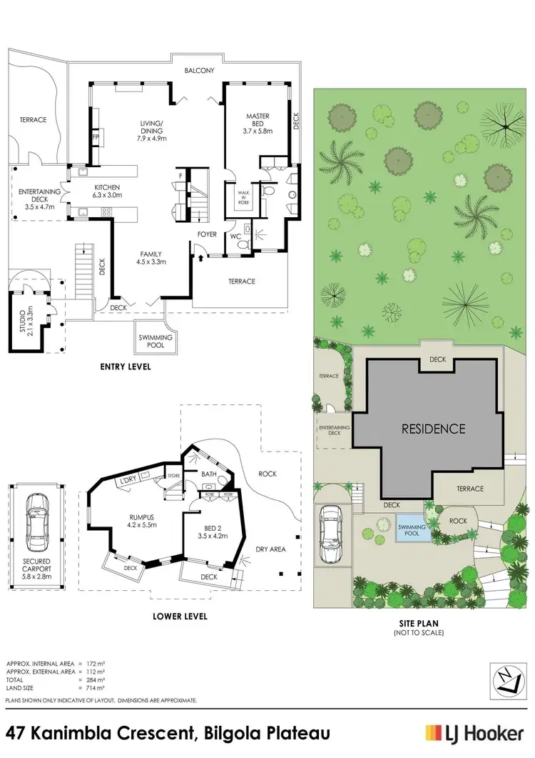 Floorplan of Homely house listing, 47 Kanimbla Crescent, Bilgola Plateau NSW 2107