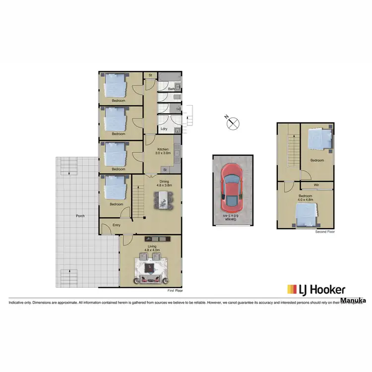 Floorplan of Homely house listing, 46 Chevalier Street, Weston ACT 2611