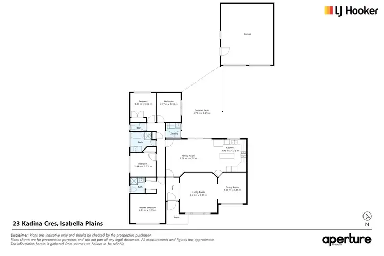 Floorplan of Homely house listing, 23 Kadina Crescent, Isabella Plains ACT 2905