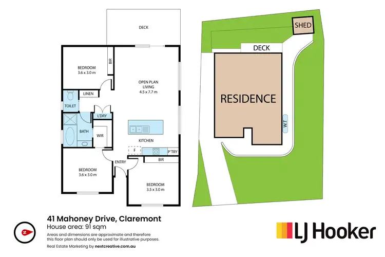 Floorplan of Homely house listing, 41 Mahoney Drive, Claremont TAS 7011