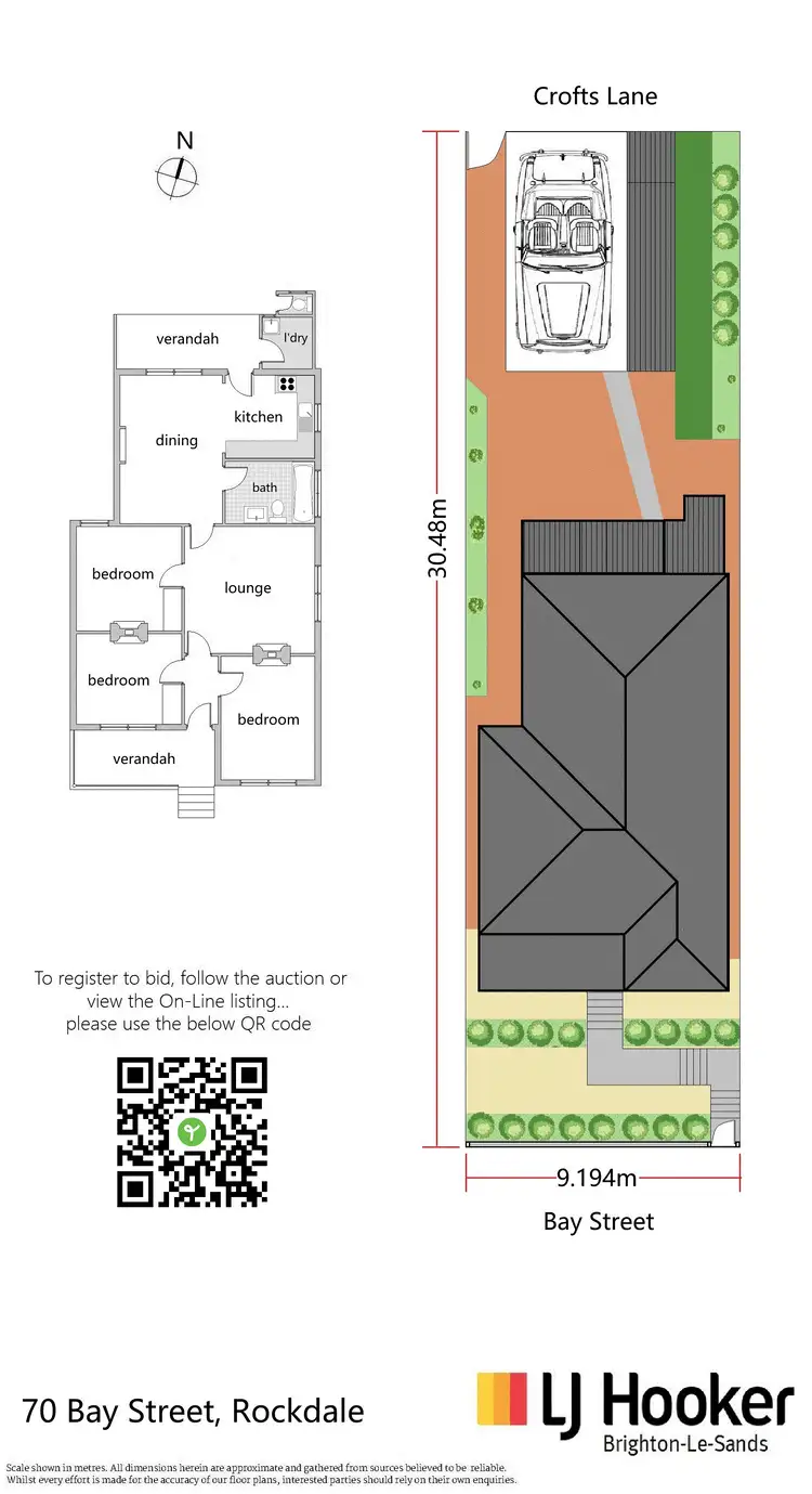 Floorplan of Homely house listing, 70 Bay Street, Rockdale NSW 2216