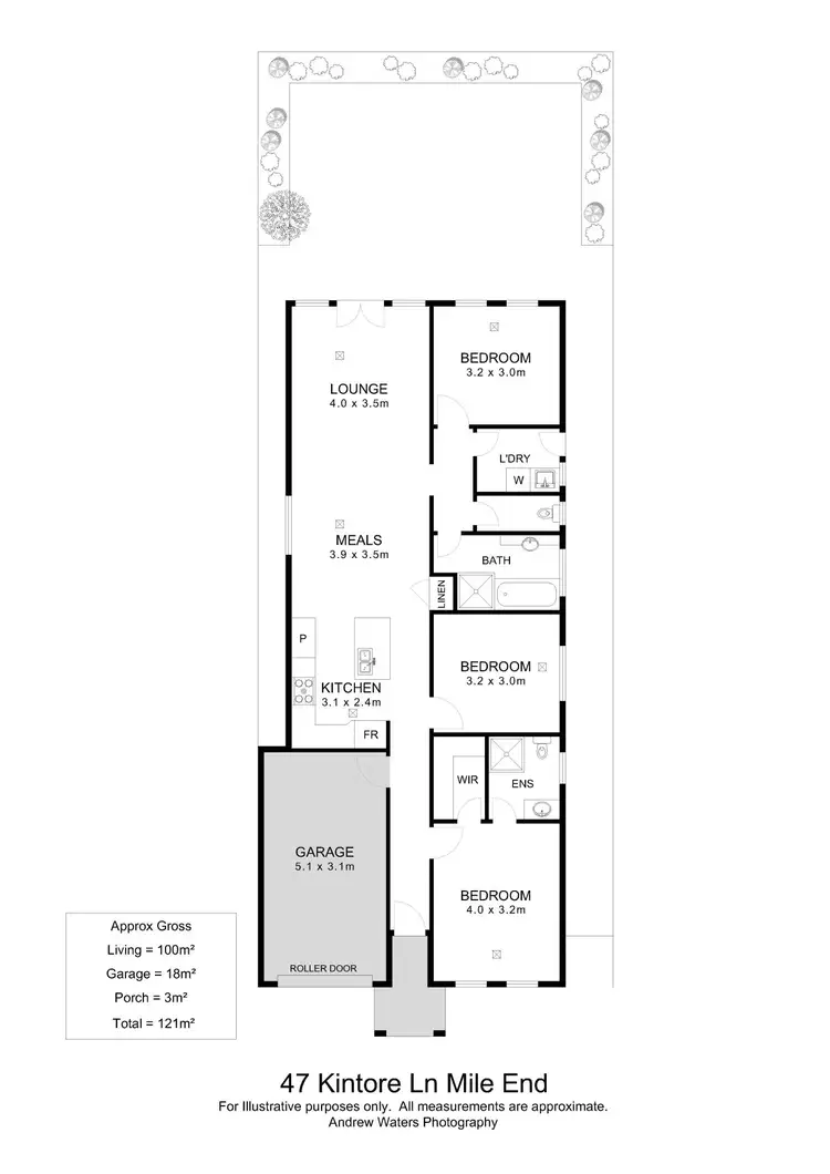 Floorplan of Homely house listing, 47 Kintore Lane, Mile End SA 5031