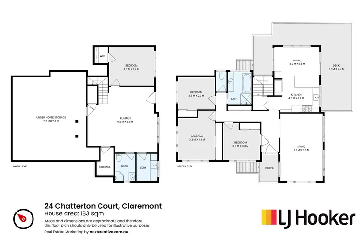 Floorplan of Homely house listing, 24 Chatterton Court, Claremont TAS 7011
