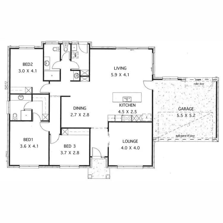 Floorplan of Homely house listing, 2 Ferris Street, Magill SA 5072