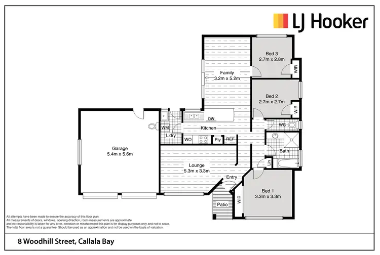 Floorplan of Homely house listing, 8 Woodhill Street, Callala Bay NSW 2540