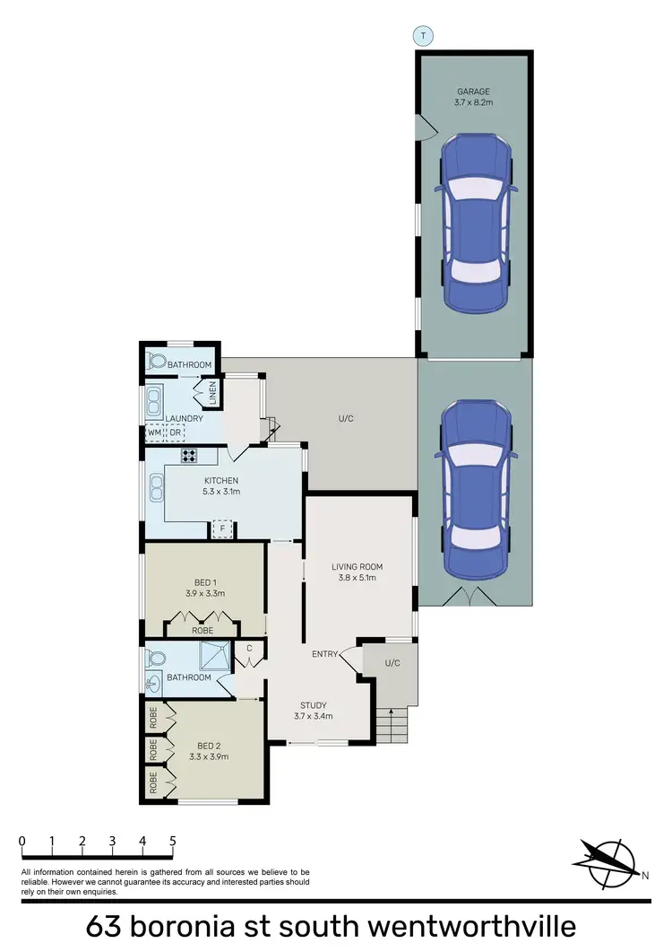 Floorplan of Homely house listing, 63 Boronia Street, South Wentworthville NSW 2145