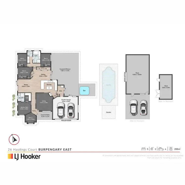Floorplan of Homely house listing, 26 Hastings Court, Burpengary East QLD 4505