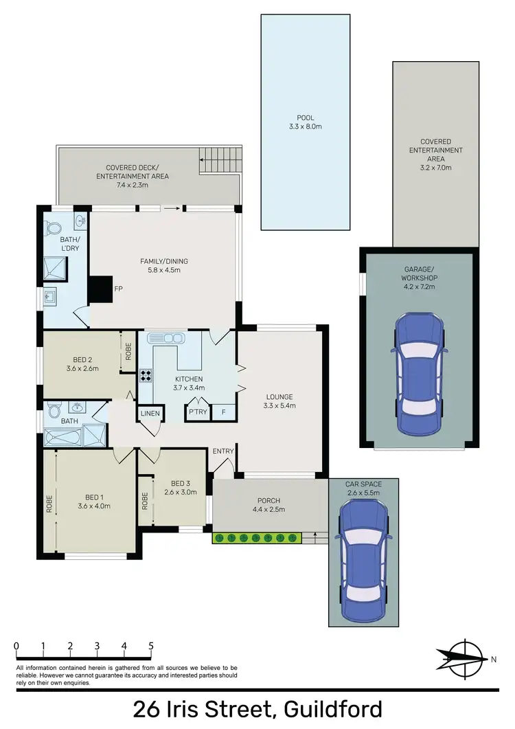 Floorplan of Homely house listing, 26 Iris Street, Guildford NSW 2161