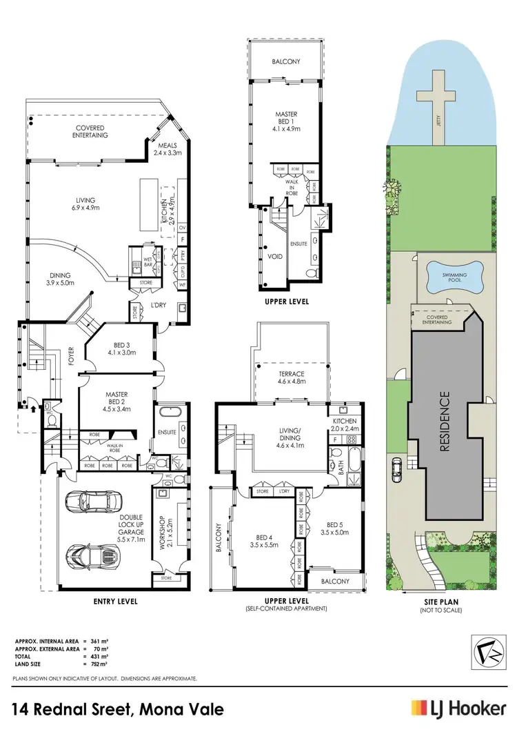 Floorplan of Homely house listing, 14 Rednal Street, Mona Vale NSW 2103