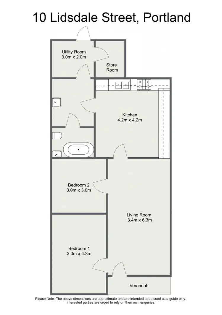 Floorplan of Homely house listing, 10 Lidsdale Street, Portland NSW 2847