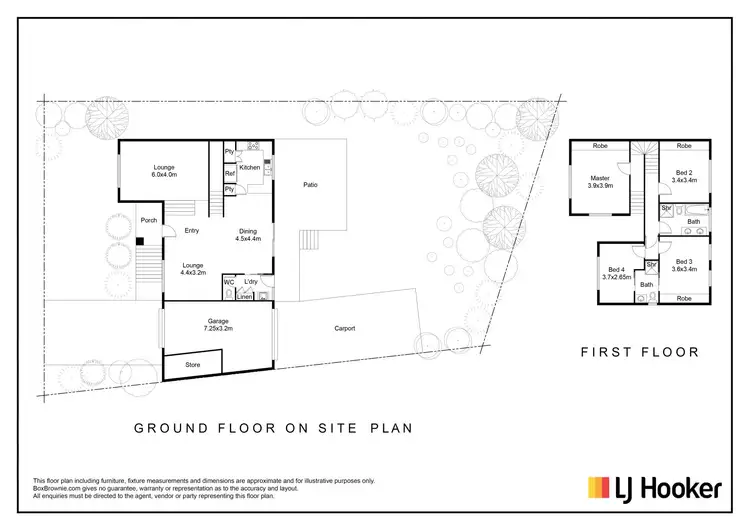 Floorplan of Homely house listing, 14 Carole Court, Seabrook VIC 3028