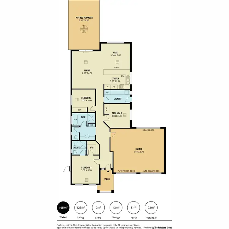 Floorplan of Homely house listing, 124 Sanctuary Drive, Mawson Lakes SA 5095