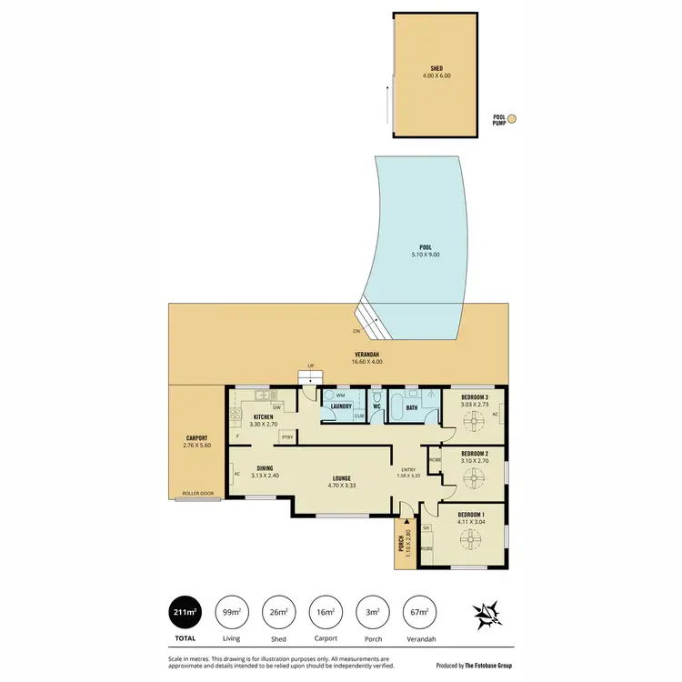 Floorplan of Homely house listing, 10 Robert Road, Hillbank SA 5112