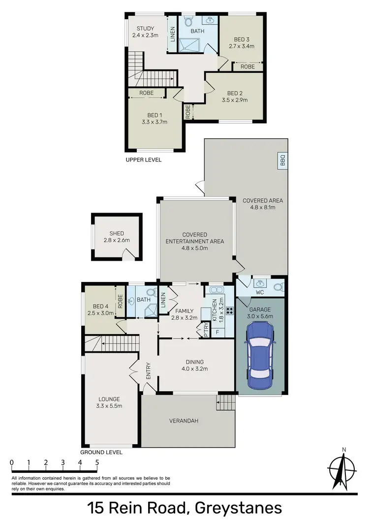 Floorplan of Homely house listing, 15 Rein Road, Greystanes NSW 2145