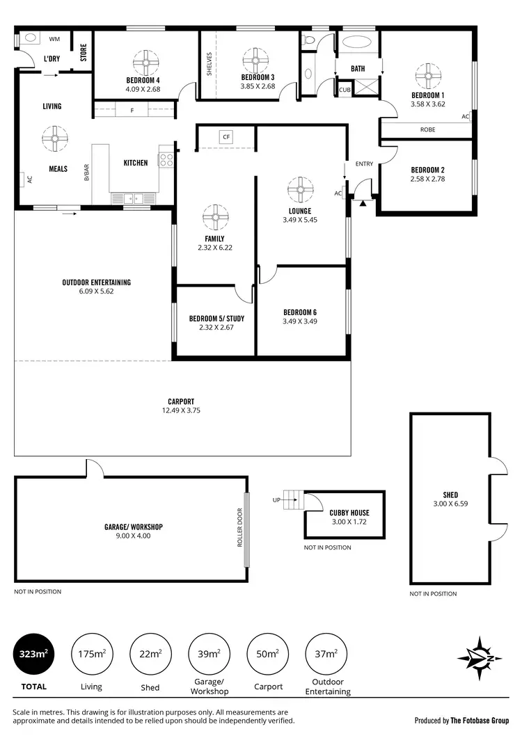 Floorplan of Homely house listing, 13 Caffrey Crescent, Port Willunga SA 5173