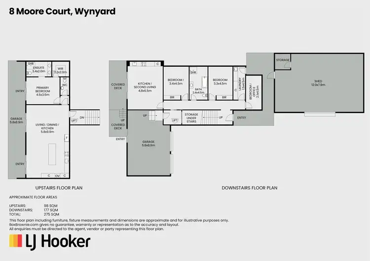 Floorplan of Homely house listing, 8 Moore Court, Wynyard TAS 7325