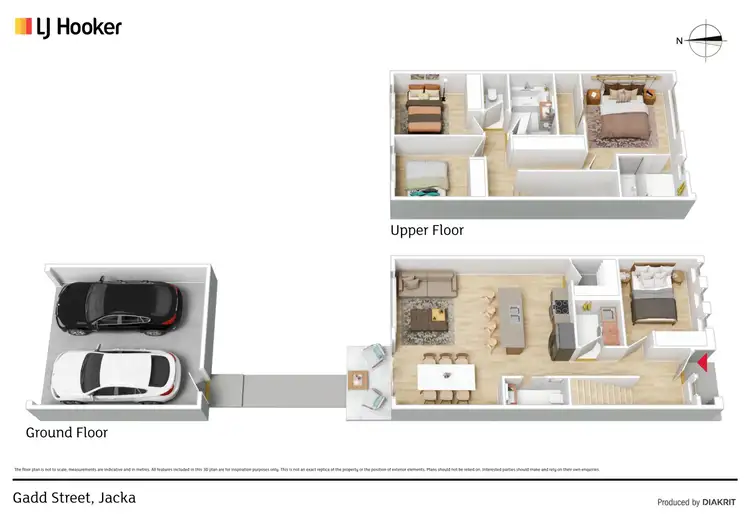 Floorplan of Homely house listing, 4-14 Gadd Street, Jacka ACT 2914