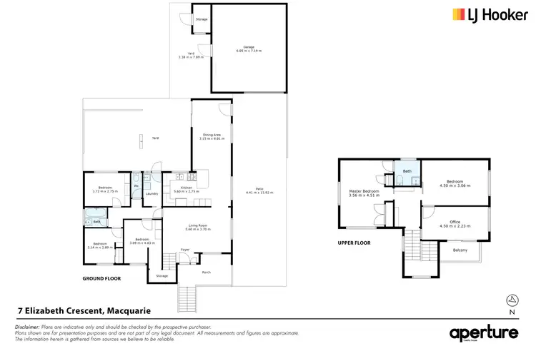 Floorplan of Homely house listing, 7 Elizabeth Crescent, Macquarie ACT 2614