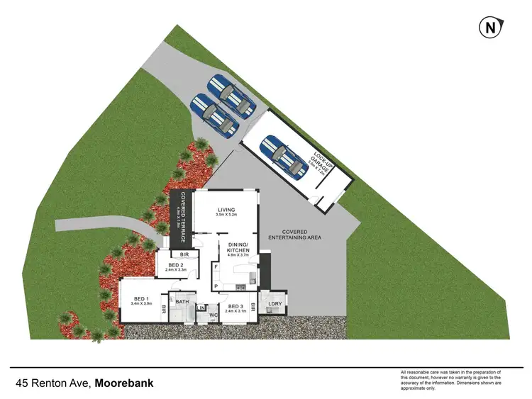 Floorplan of Homely house listing, 45 Renton Avenue, Moorebank NSW 2170