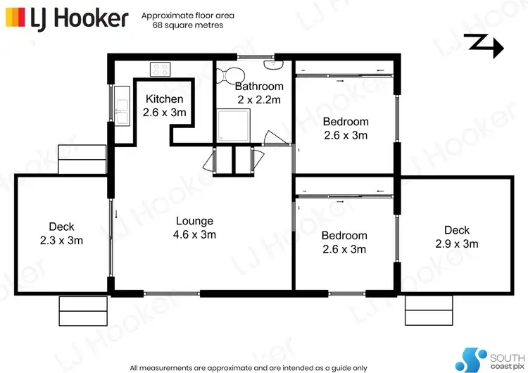 Floorplan of Homely house listing, Site 63/11195 Princes Highway, North Batemans Bay NSW 2536