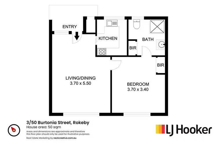 Floorplan of Homely house listing, 3/50 Burtonia Street, Rokeby TAS 7019