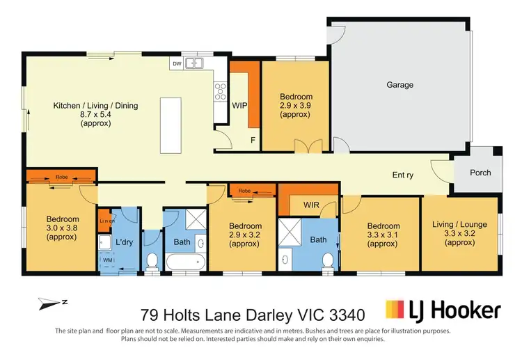 Floorplan of Homely house listing, 79 Holts Lane, Darley VIC 3340