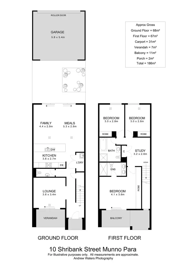 Floorplan of Homely townhouse listing, 10 Shribank Street, Munno Para SA 5115