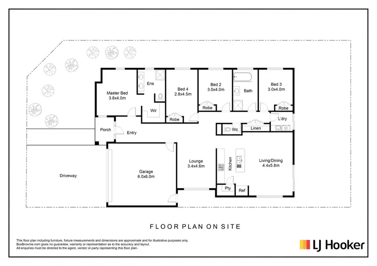 Floorplan of Homely house listing, 19 Chartwell Avenue, Truganina VIC 3029